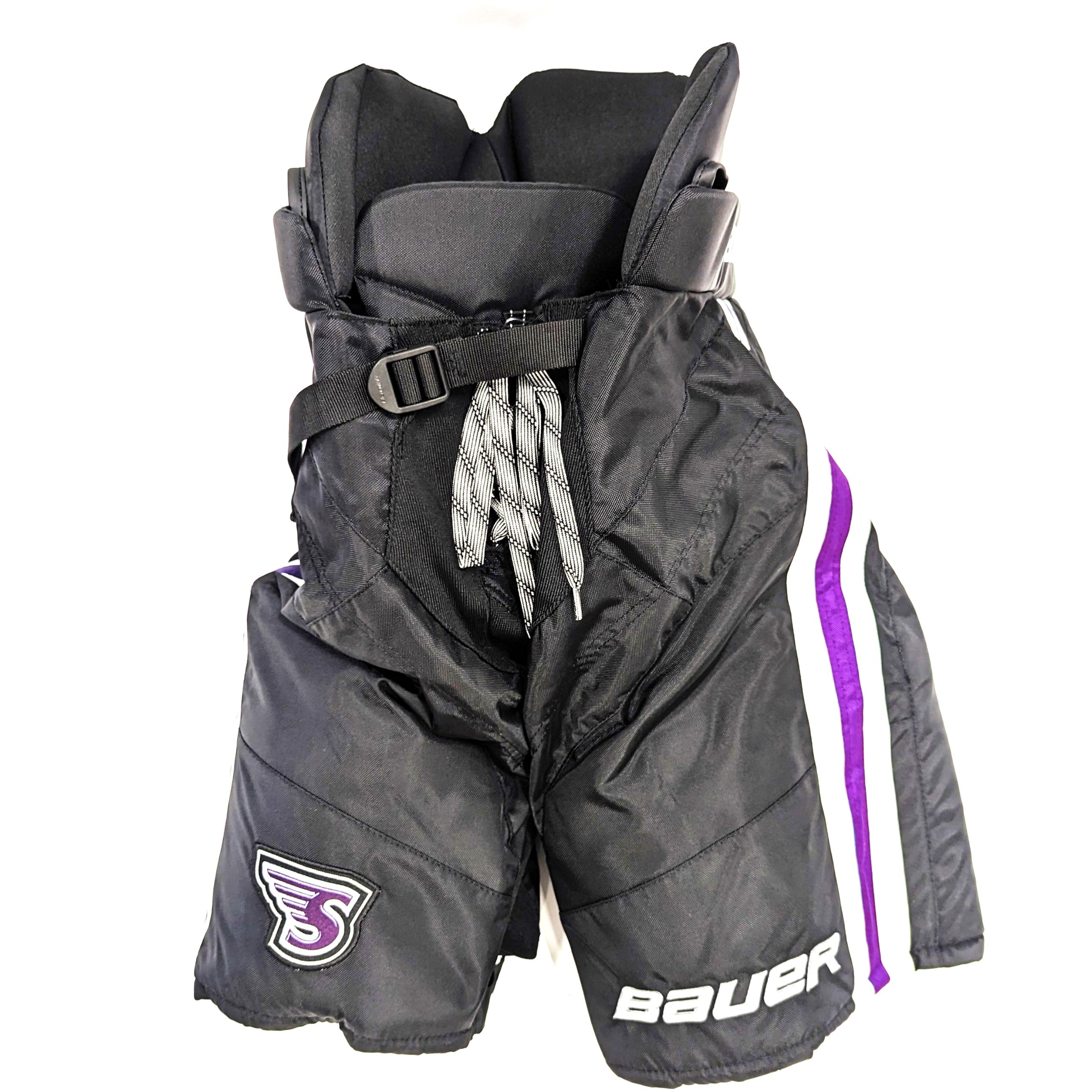 Bauer Nexus - Pantalon de hockey NCAA Pro Stock (noir/violet)